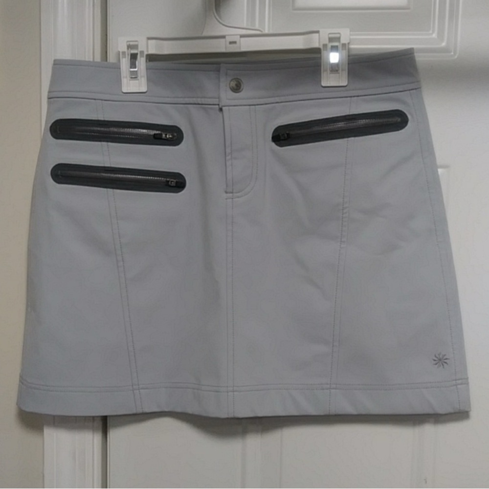 Athleta Gray Waterproof Ski Skirt 6